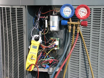 A/C Connections, Volts & Amps Check